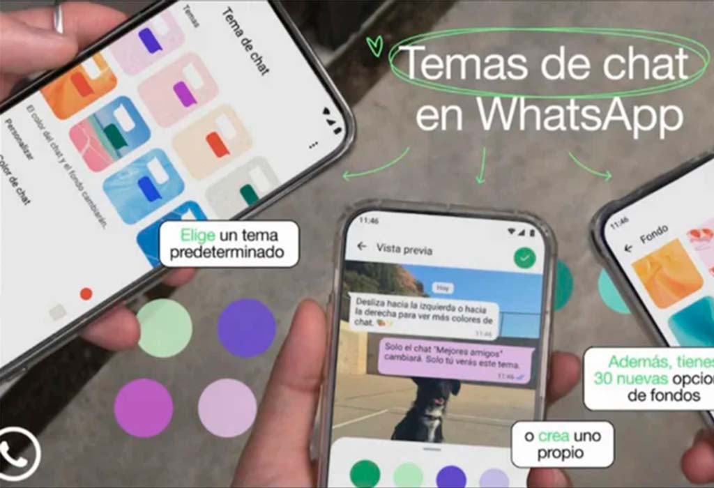 En este momento estás viendo WhatsApp se renueva con más de 40 colores para los chats: cómo activarlos